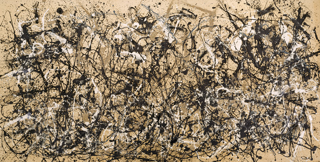 Jackson Pollock "Autumn Rhythm (Number 30)"