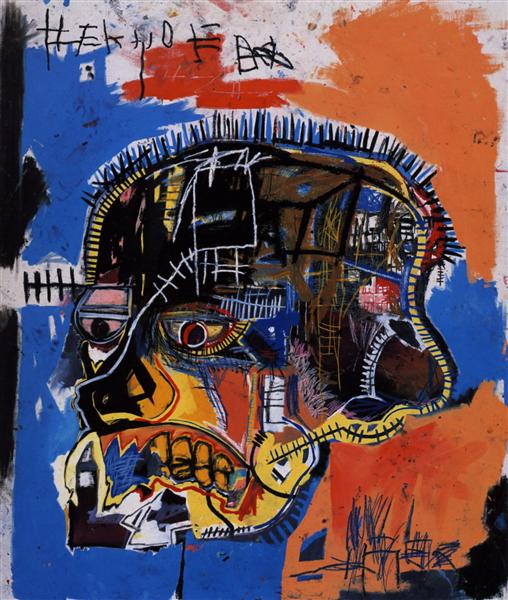 Jean-Michel Basquiat's "Scull"
