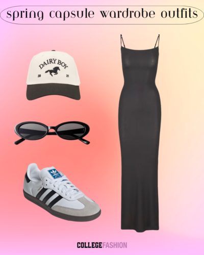 Capsule Spring Outfits 2025 tank dress